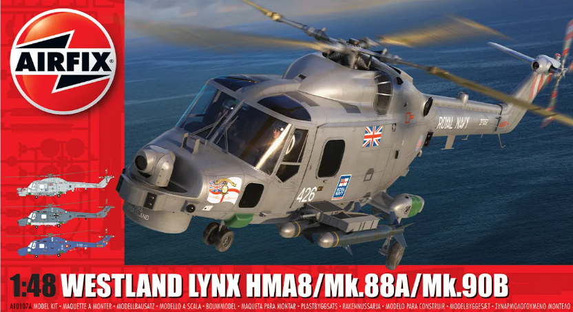 Airfix 1:48 Westland Lynx HMA8/Mk.88A/Mk.90B