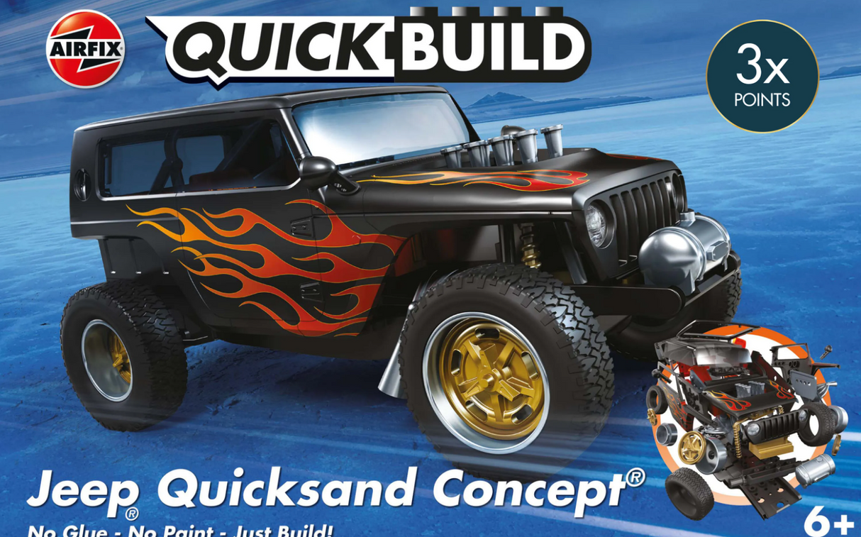 Airfix Quickbuild Jeep Quicksand