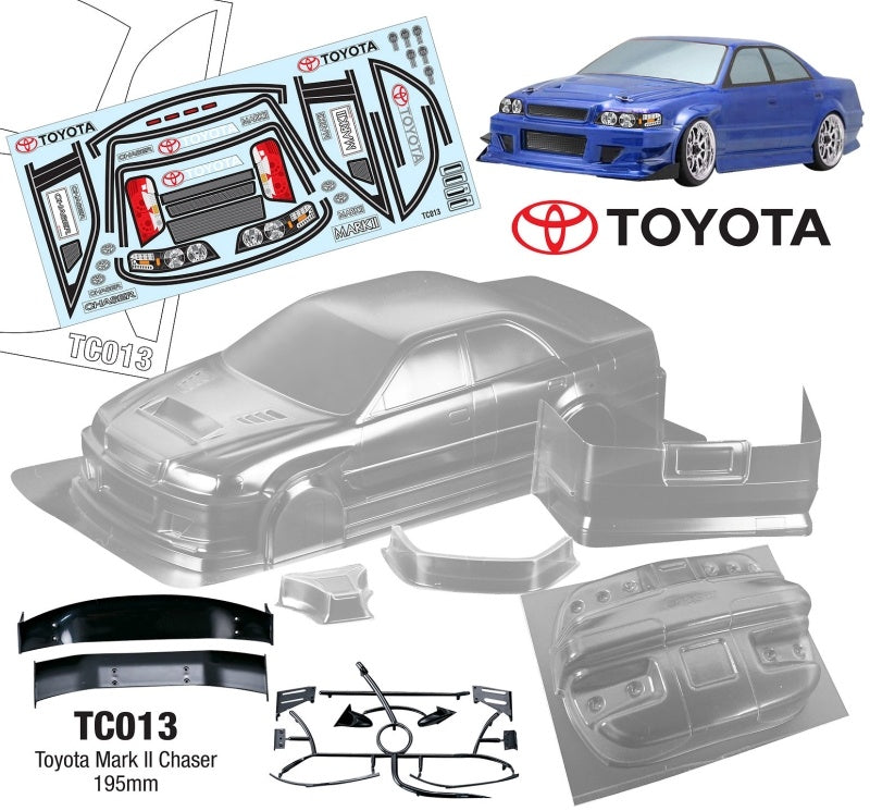 Team C 1/10 Toyota Mark II Chaser 195MM