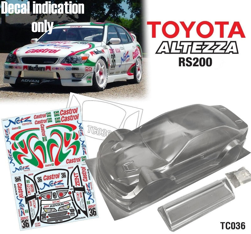 Team C 1/10 Toyota Altezza RS200 190mm