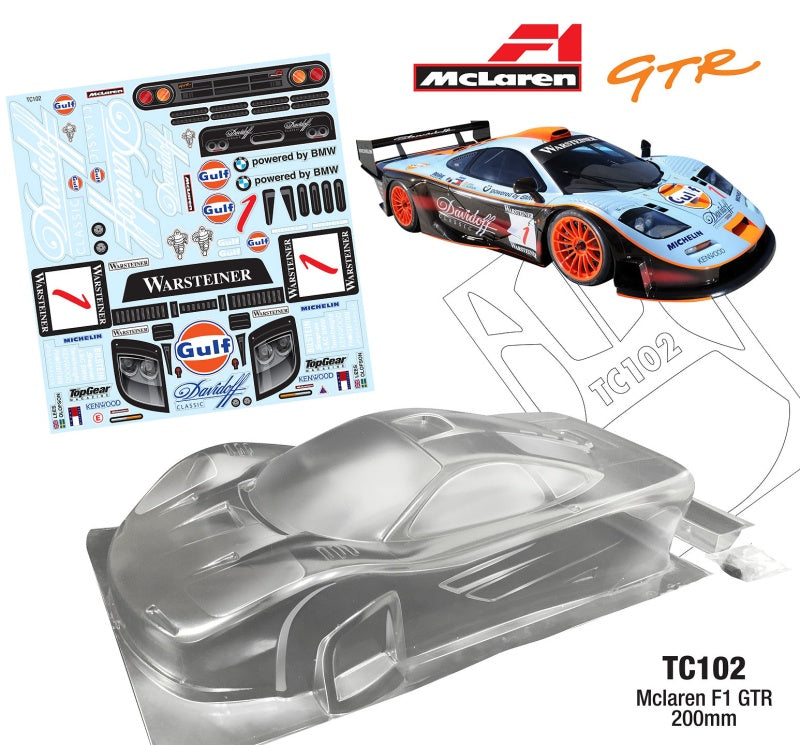 Team C 1/10 McLaren F1-GTR 200MM