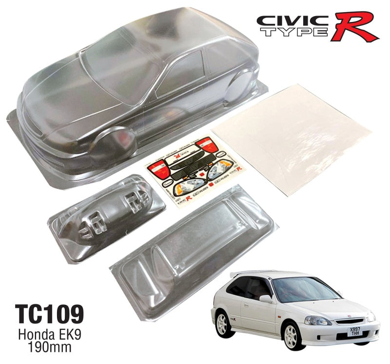 Team C 1/10 Honda Civic EK9 FF 190mm