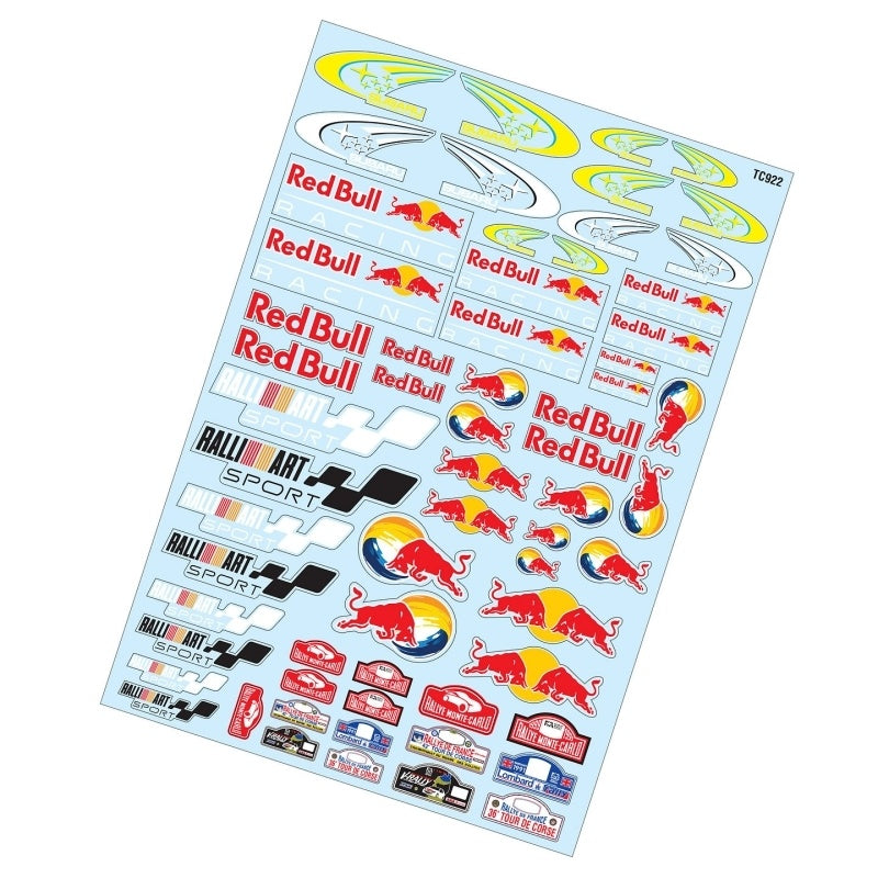 Team C 1/10 Rally-Art Sticker (A4)