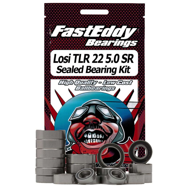 Fasteddy Sealed Bearing Kit - TLR 22 4.0, 5.0SR, 5.0AC, 5.0DC, 3.0T, 4.0T & 3.0SCT