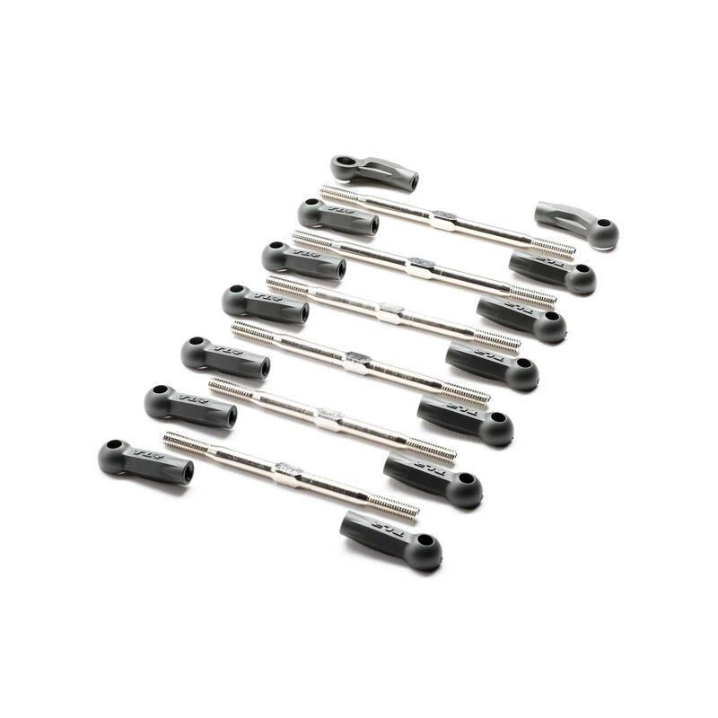 TLR HD Turnbuckle Kit, Titanium: 22X-T