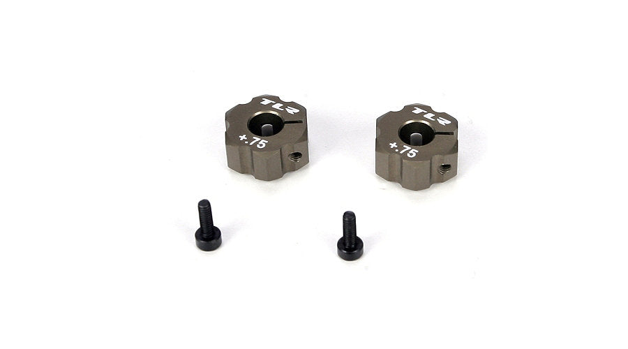 TLR Rear Hex +.75mm Width Alu 22