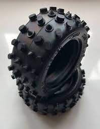 Tamiya 9805111 - RC Rear Tire: 58047 Hotshot Super Hotshot Boomerang  [19805111]