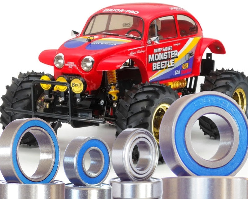 Plaig Bearing Set: Tamiya Monster Beetle (58618) Bearing Kits