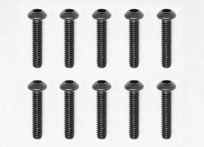 M2x10mm Button Head Socket Screw 10pcs.