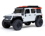Axial 1/30 SCX30 Jeep Wrangler JLU 4X4 RTR-White