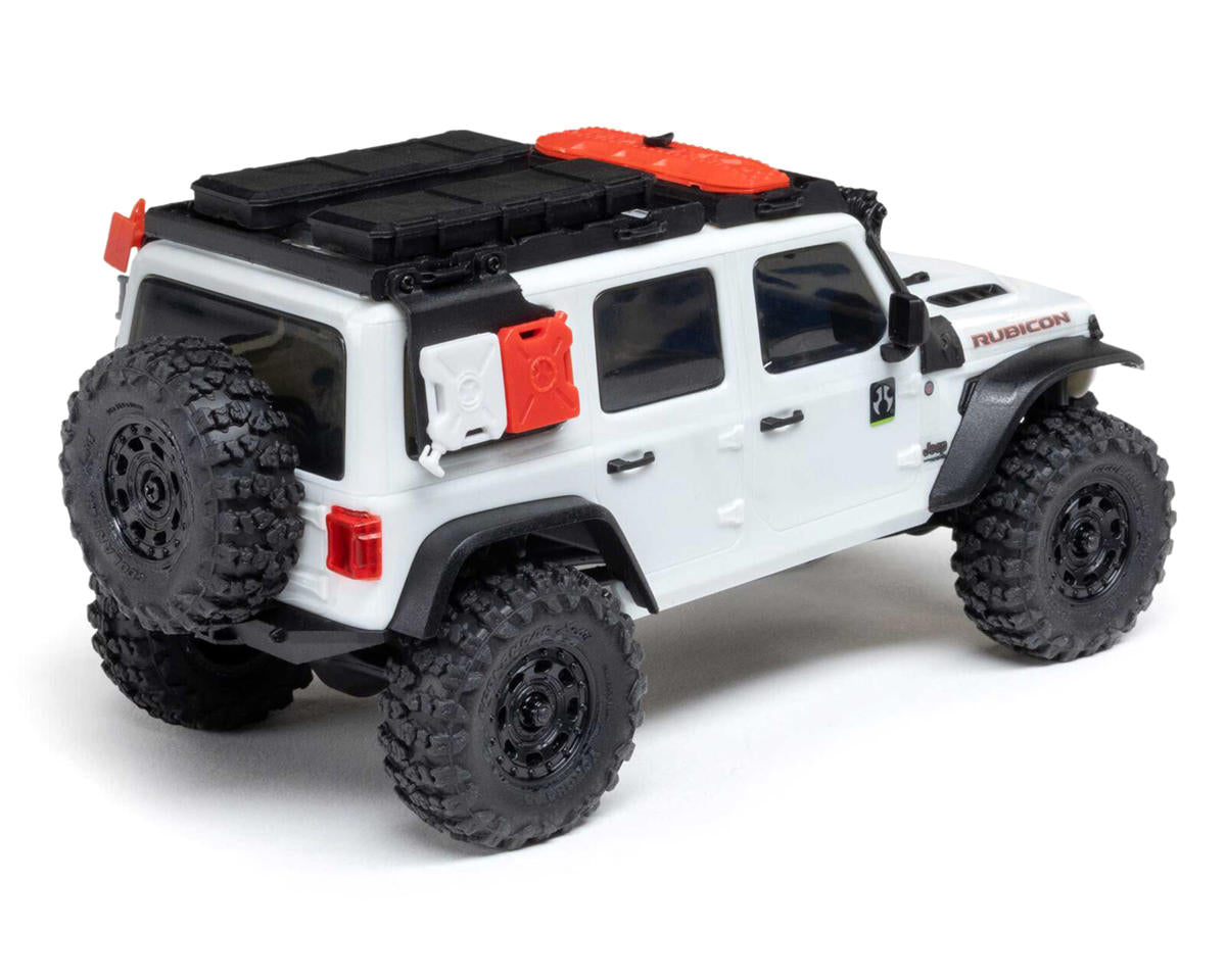 Axial 1/30 SCX30 Jeep Wrangler JLU 4X4 RTR-White