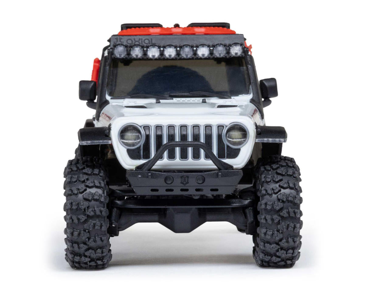 Axial 1/30 SCX30 Jeep Wrangler JLU 4X4 RTR-White
