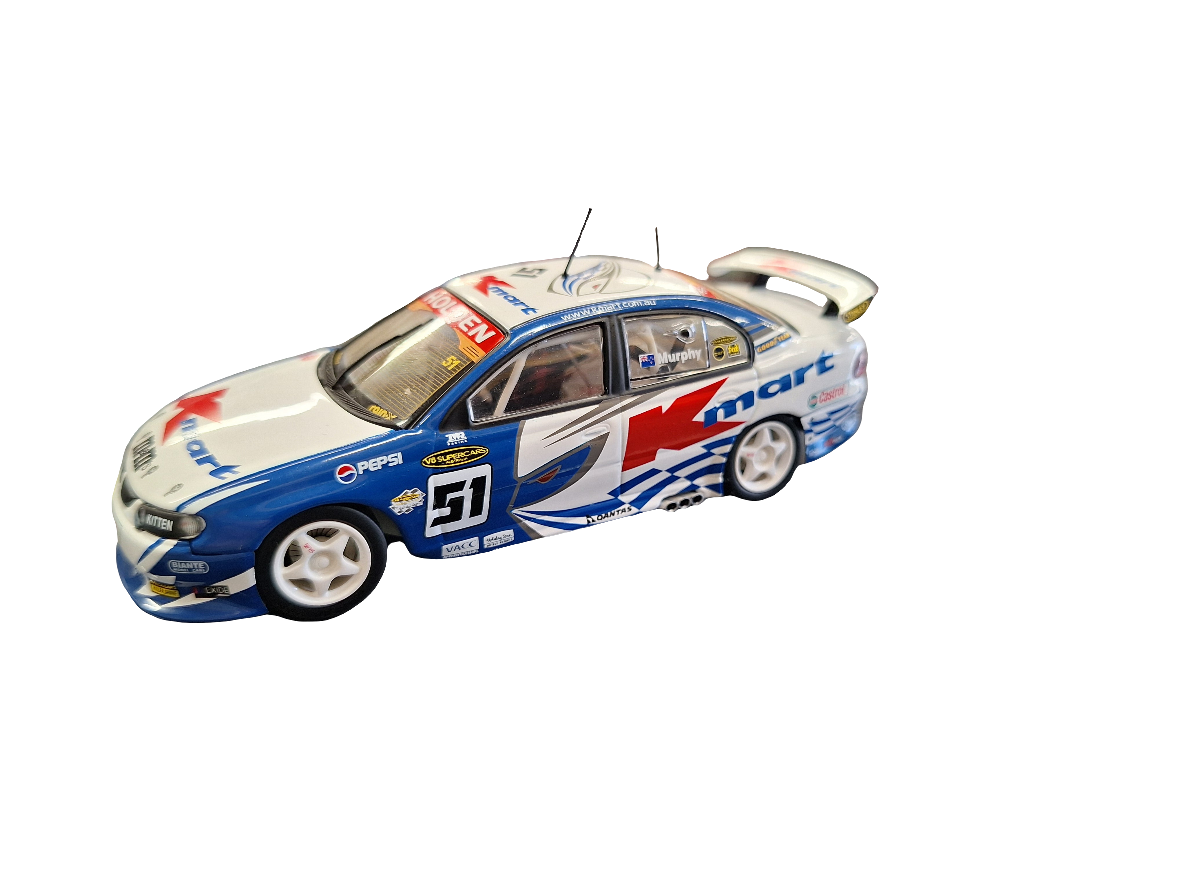 "Pre owned" Autoart 1:43 2002 Holden Racing Car KMART Greg Murphy