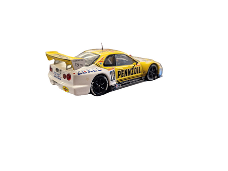 "Pre owned" Ebbro 1:43 2001 Nismo GT-R Penzoil Zexel JGTC #23
