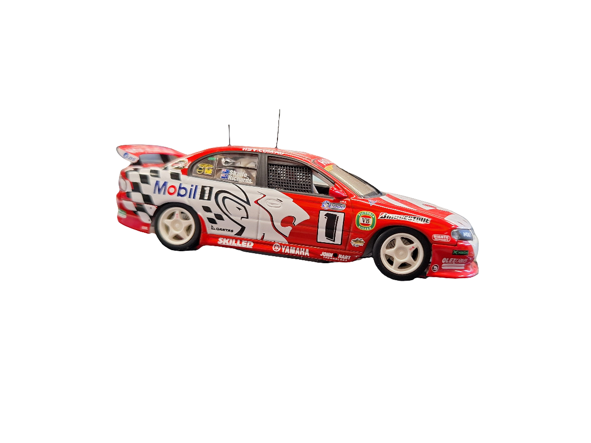 "Pre owned" Autoart 1:43 Holden Commodore VX #1 Bathurst winner 2002