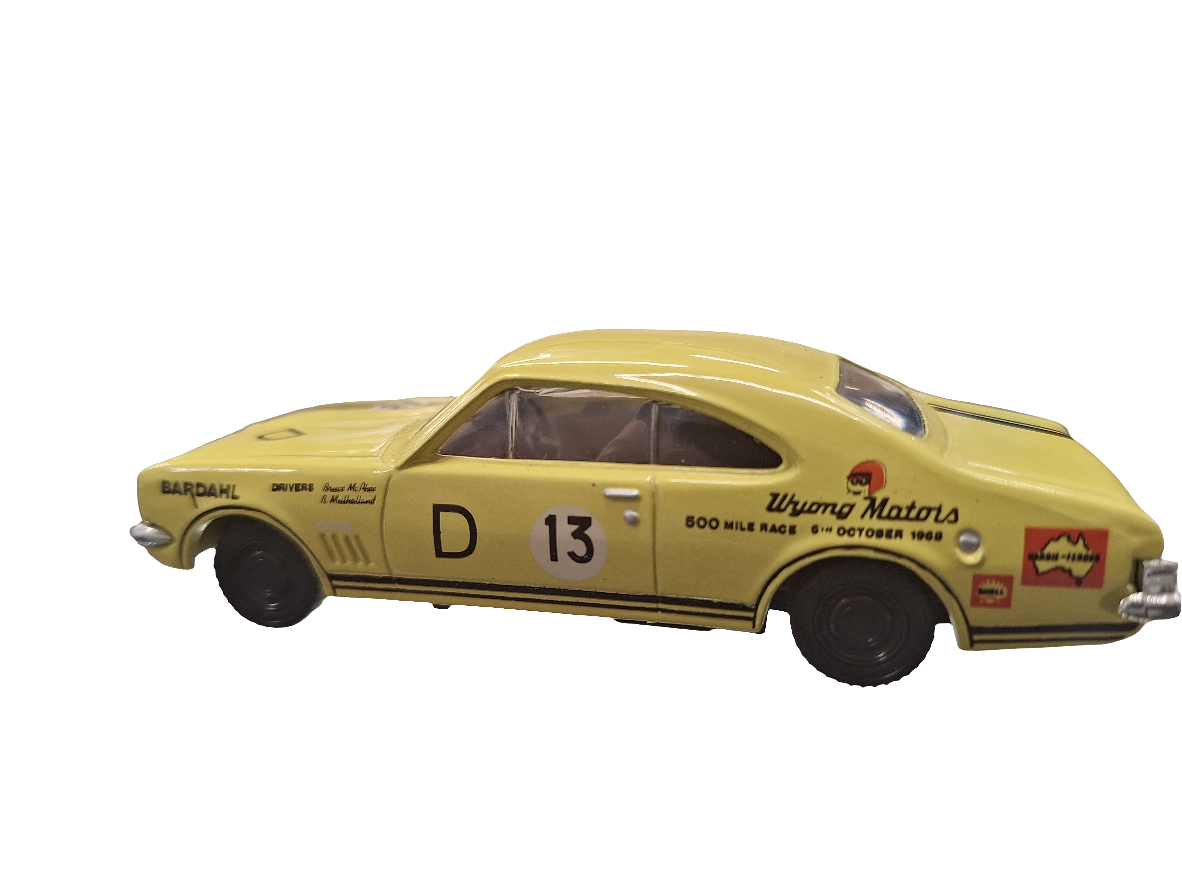 "Pre owned" Trax 1:43 1968 Holden Monaro HK GTS Bathurst Winner