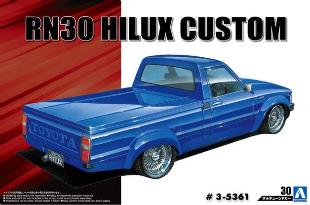 Aoshima #5862 1/24 RN30 Hilux Custom 1978