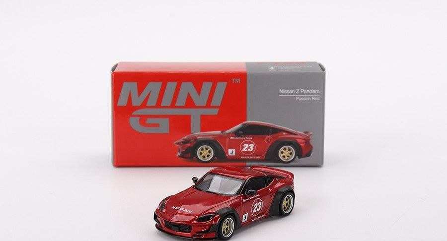 MiniGT 1:64 Nissan Z  Pandem Passion Red