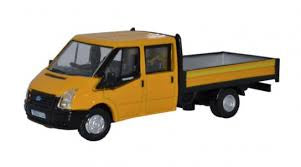 Oxford 1:76 Ford Transit Dropside Orange