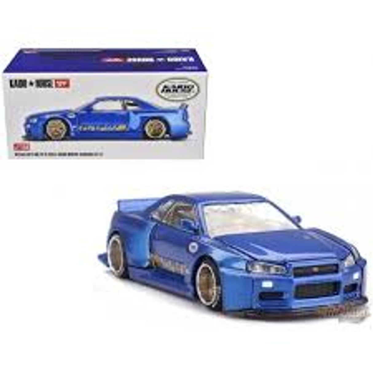 MiniGT 1:64 Kaido Works Nissan Skyline GT-R R34 V2 Aero SHINJUKU V2