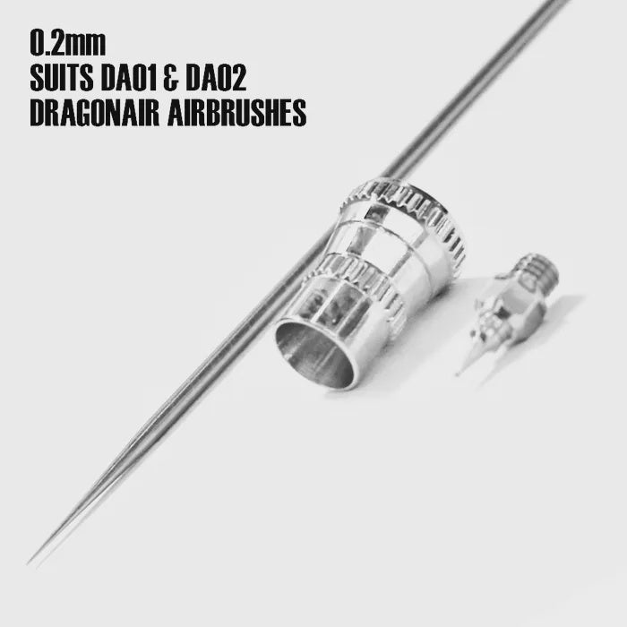 SMS DRAGONAIR AIRBRUSH 0.2MM NOZZLE KIT
