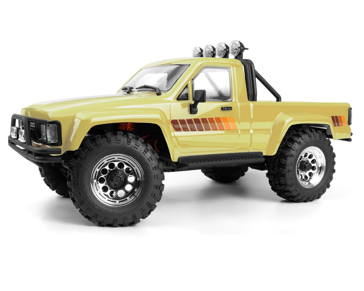 HPI Venture18 1985 Toyota Hilux SR5 1/18 RTR 4WD Brushed Rock Crawler-Cream