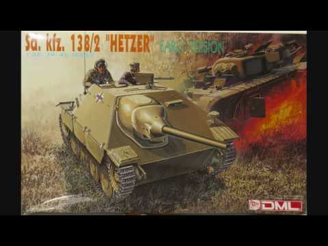 *Aged Decals* Dragon 1:35 Sd.Kfz. 138/2 "Hetzer" Early Ver.