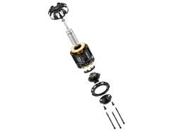 Hobbywing  XERUN V10 17.5T 1350KV B/less Sensored BLACK G4R Motor