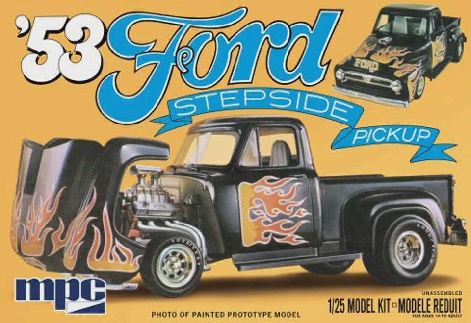 MPC 1:25 1953 Ford Stepside Pickup W/Flip Front