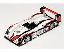 "Pre owned" Spark 1:43 Audi R8 Team GOH #5 Winner Le Mans 2004
