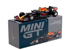MiniGT Red Bull RB16B #11 Sergio Perez 2021 Azerbaijan GP Winner