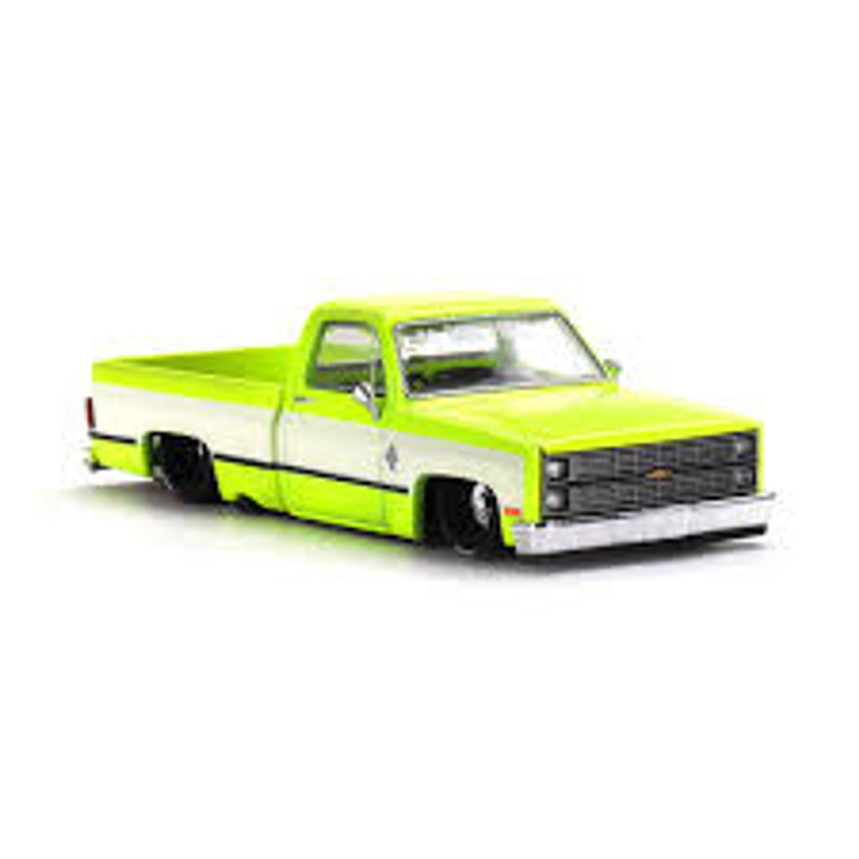 Mini GT 1:64 KH Chevrolet Silverado Flo Yellow V1