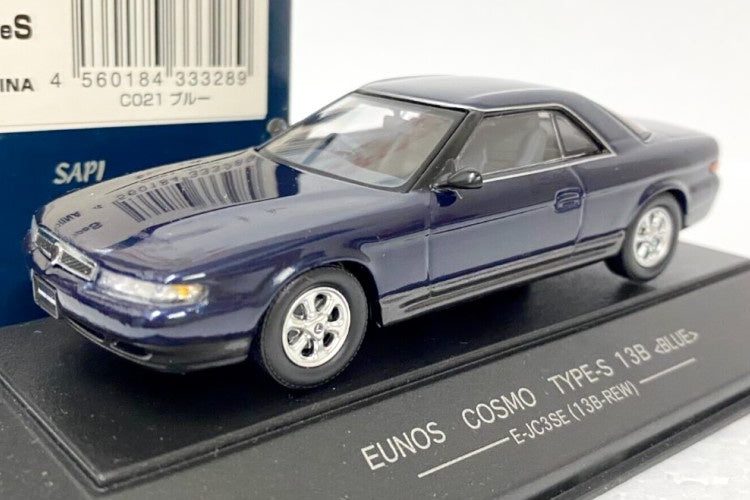 Sapi Models 1:43 Eunos Cosmo Type-S 13B Blue