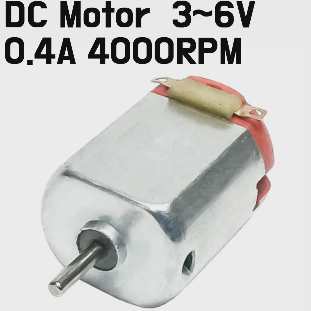 Motor -Red DC Motor 3V - Micro 130 Pony Small Motor