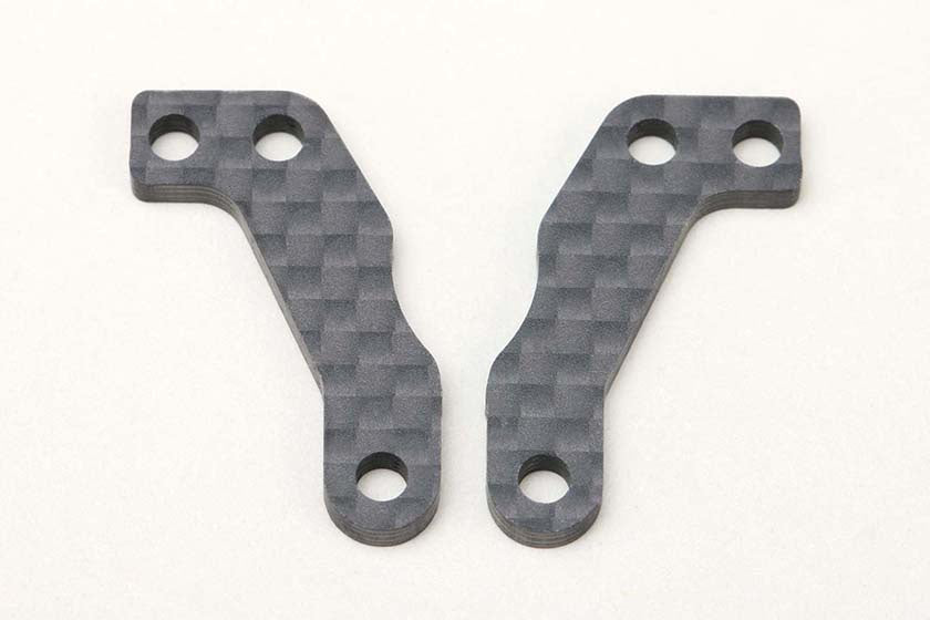 Matte Graphite Rear Steering Block Plate (2pcs.) for MS2.0