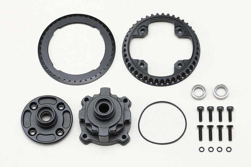Yokomo Aluminium Gear Diff Case w/42T Pulley for MS2.0