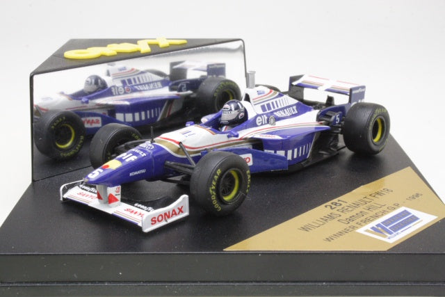 Onyx 1:43 1996 Williams Renault FW18 D Hill Winner French GP