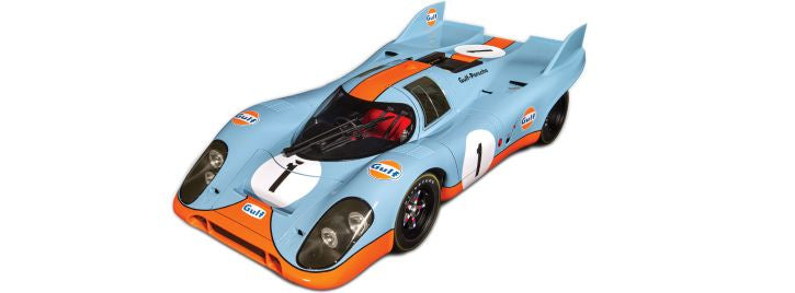 Pocher 1:8 Porsche 917K Gulf Livery Metal Kitset