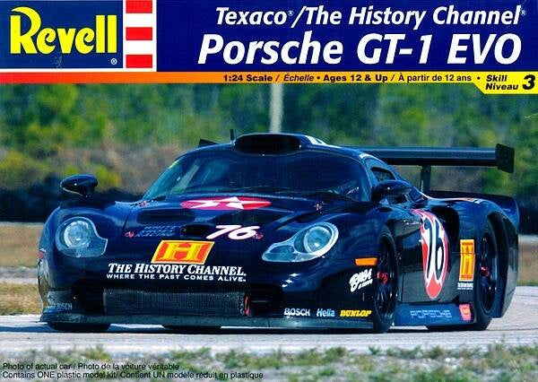 Revell 1:24 Porsche GT-1 EVO Texaco/The History Channel