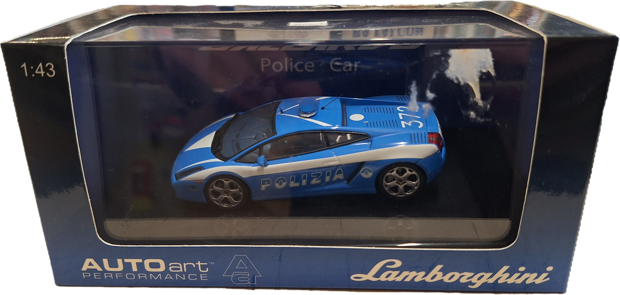 *Pre-Owned* AutoArt 1:43 Lamborghini Gallardo Italian Police Car