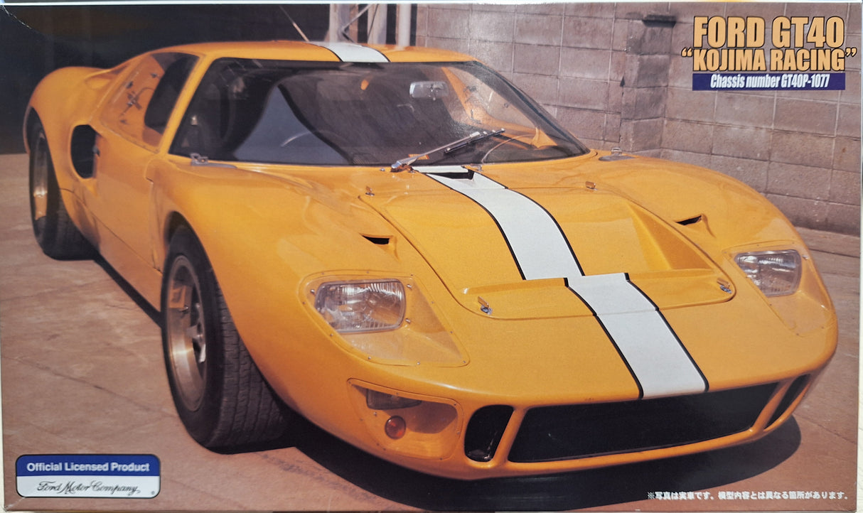 *Aged Decals* Fujimi 1:24 Ford GT40 "Kojima Racing"