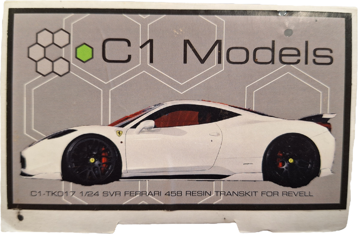 *Extras* Revell 1:24 Ferrari 458 Italia (LW)