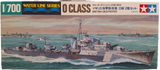 *Aged Decals* 2n1 Tamiya 1:700 O Class British Destroyer (FMS)