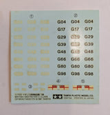*Aged Decals* 2n1 Tamiya 1:700 O Class British Destroyer (FMS)
