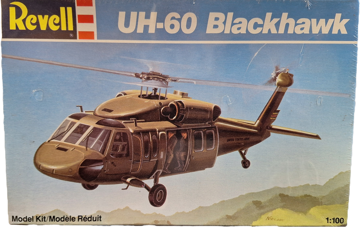*Vintage, Sealed* Revell 1:100 UH-60 Blackhawk (FMS)