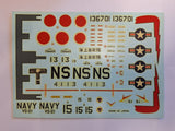 *Vintage, Aged Decals* Hasegawa 1:72 Grumman S2F-1 (FMS)