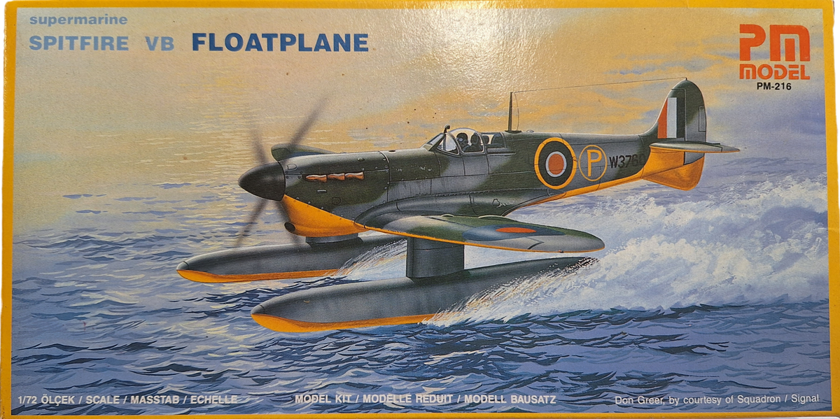 *Aged Decals* PM Model 1:72 Spitfire VB Floatplane (FMS)