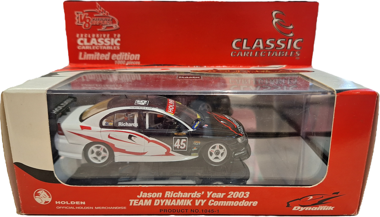 *Pre-Owned* CC 1:43 2003 Team Dynamix VY Commodore Jason Richards