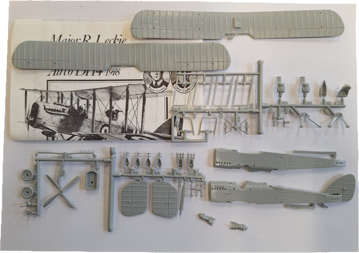 *Vintage, Unsealed* Airfix 1:72 Airco DH4 1918 (FMS)