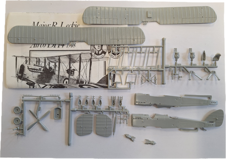 *Vintage, Unsealed* Airfix 1:72 Airco DH4 1918 (FMS)